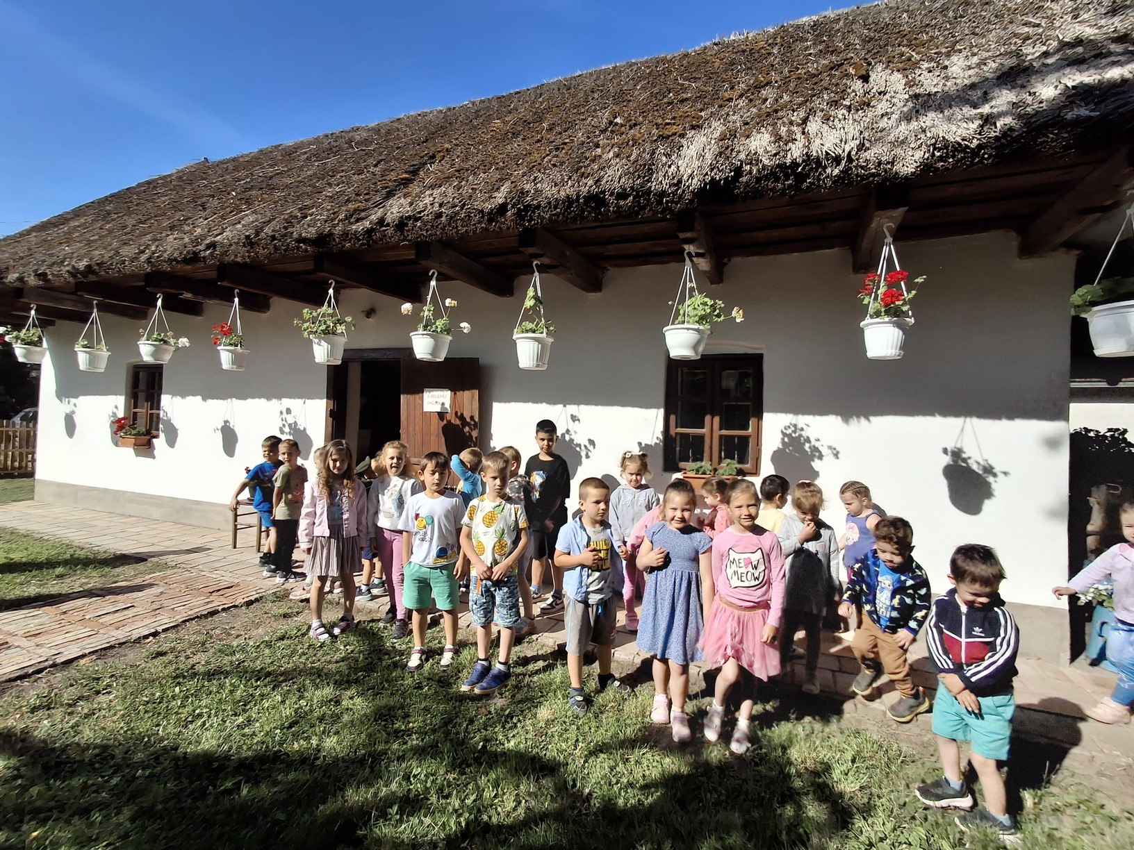 Óvodásaink a sárbogárdi tájházban jártak