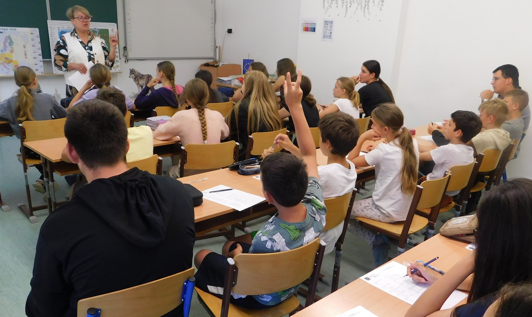 Európai Uniós előadás az iskolánkban